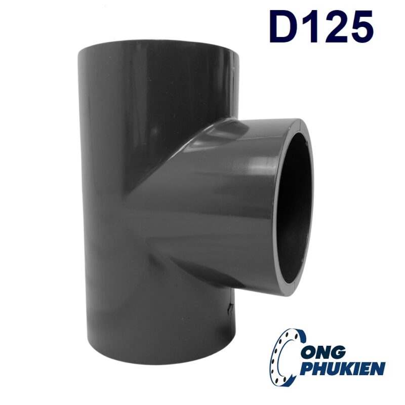 Tê uPVC D125