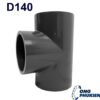 Tê uPVC D140