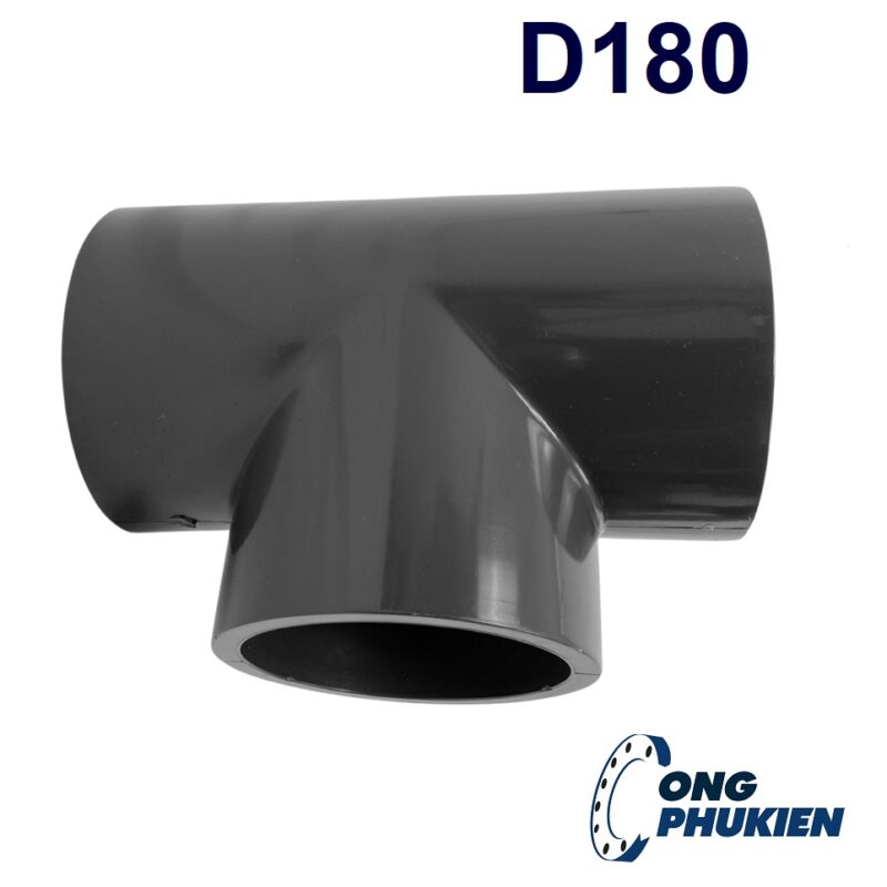 Tê uPVC D180