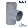 Tê uPVC D225