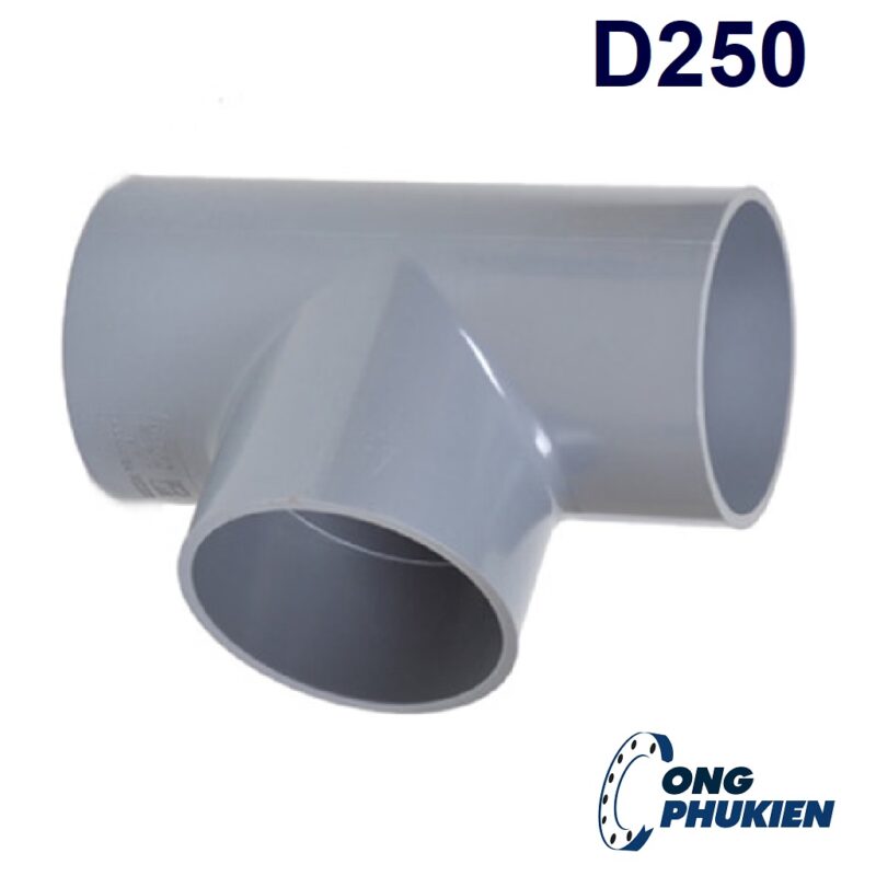 Tê uPVC D250