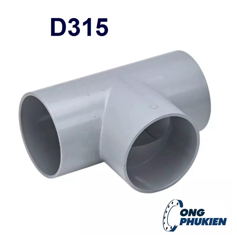 Tê uPVC D315