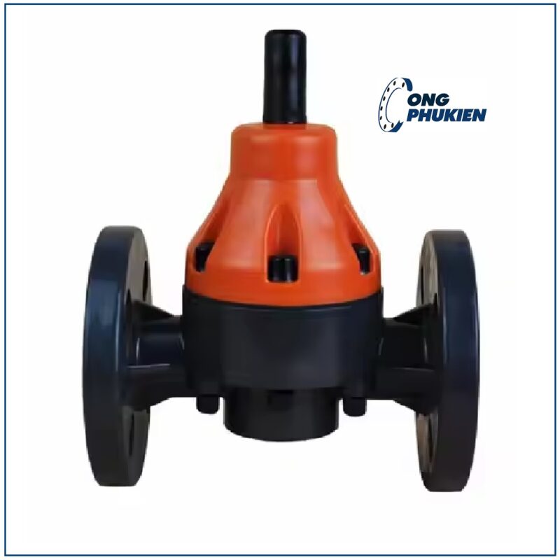 Van giảm áp nhựa mặt bích